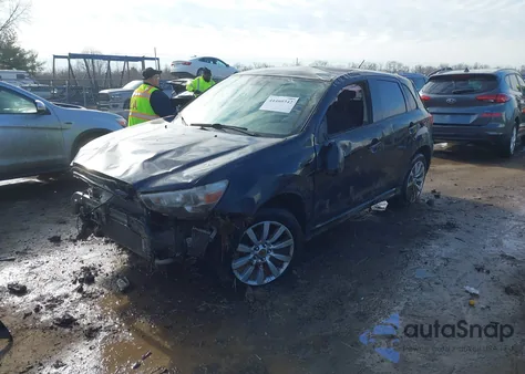 2011 Mitsubishi Outlander Sport Se from USA, damaged, VIN JA4AR4AU8BZ023957